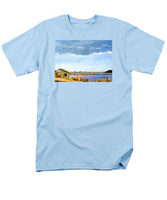 Lagoon Pond Shucking Shack Martha's Vineyard Massachusetts - Men's T-Shirt  (Regular Fit)