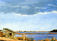 Lagoon Pond Shucking Shack Martha's Vineyard Massachusetts - Puzzle