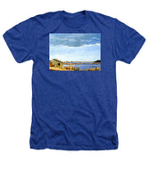 Lagoon Pond Shucking Shack Martha's Vineyard Massachusetts - Heathers T-Shirt