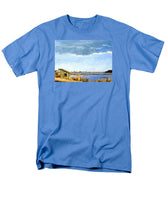 Lagoon Pond Shucking Shack Martha's Vineyard Massachusetts - Men's T-Shirt  (Regular Fit)