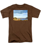 Lagoon Pond Shucking Shack Martha's Vineyard Massachusetts - Men's T-Shirt  (Regular Fit)