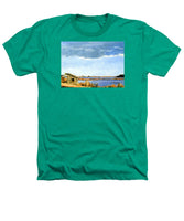 Lagoon Pond Shucking Shack Martha's Vineyard Massachusetts - Heathers T-Shirt
