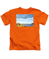 Lagoon Pond Shucking Shack Martha's Vineyard Massachusetts - Kids T-Shirt