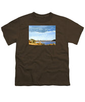 Lagoon Pond Shucking Shack Martha's Vineyard Massachusetts - Youth T-Shirt
