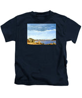 Lagoon Pond Shucking Shack Martha's Vineyard Massachusetts - Kids T-Shirt