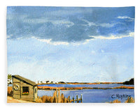 Lagoon Pond Shucking Shack Martha's Vineyard Massachusetts - Blanket
