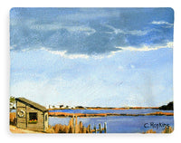 Lagoon Pond Shucking Shack Martha's Vineyard Massachusetts - Blanket