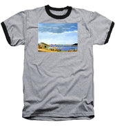 Lagoon Pond Shucking Shack Martha's Vineyard Massachusetts - Baseball T-Shirt