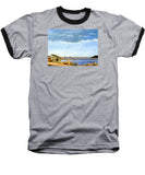 Lagoon Pond Shucking Shack Martha's Vineyard Massachusetts - Baseball T-Shirt