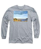 Lagoon Pond Shucking Shack Martha's Vineyard Massachusetts - Long Sleeve T-Shirt