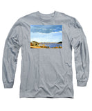 Lagoon Pond Shucking Shack Martha's Vineyard Massachusetts - Long Sleeve T-Shirt