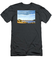 Lagoon Pond Shucking Shack Martha's Vineyard Massachusetts - T-Shirt
