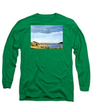 Lagoon Pond Shucking Shack Martha's Vineyard Massachusetts - Long Sleeve T-Shirt