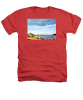 Lagoon Pond Shucking Shack Martha's Vineyard Massachusetts - Heathers T-Shirt