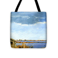 Lagoon Pond Shucking Shack Martha's Vineyard Massachusetts - Tote Bag