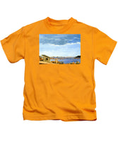 Lagoon Pond Shucking Shack Martha's Vineyard Massachusetts - Kids T-Shirt
