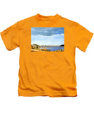 Lagoon Pond Shucking Shack Martha's Vineyard Massachusetts - Kids T-Shirt