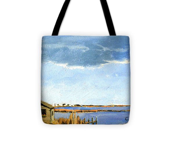 Lagoon Pond Shucking Shack Martha's Vineyard Massachusetts - Tote Bag