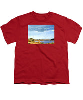 Lagoon Pond Shucking Shack Martha's Vineyard Massachusetts - Youth T-Shirt