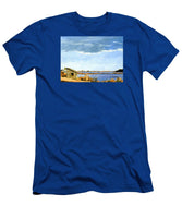 Lagoon Pond Shucking Shack Martha's Vineyard Massachusetts - T-Shirt