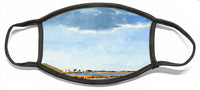 Lagoon Pond Shucking Shack Martha's Vineyard Massachusetts - Face Mask