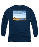 Lagoon Pond Shucking Shack Martha's Vineyard Massachusetts - Long Sleeve T-Shirt