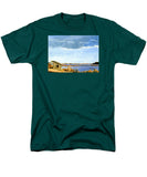 Lagoon Pond Shucking Shack Martha's Vineyard Massachusetts - Men's T-Shirt  (Regular Fit)