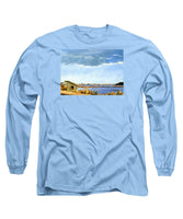 Lagoon Pond Shucking Shack Martha's Vineyard Massachusetts - Long Sleeve T-Shirt