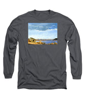 Lagoon Pond Shucking Shack Martha's Vineyard Massachusetts - Long Sleeve T-Shirt