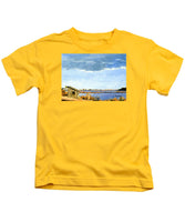 Lagoon Pond Shucking Shack Martha's Vineyard Massachusetts - Kids T-Shirt