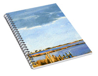 Lagoon Pond Shucking Shack Martha's Vineyard Massachusetts - Spiral Notebook