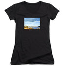 Lagoon Pond Shucking Shack Martha's Vineyard Massachusetts - Women's V-Neck