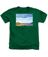 Lagoon Pond Shucking Shack Martha's Vineyard Massachusetts - Kids T-Shirt