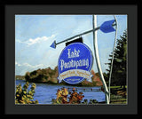 Lake Pocotopaug - Framed Print