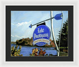 Lake Pocotopaug - Framed Print