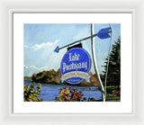 Lake Pocotopaug - Framed Print