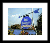 Lake Pocotopaug - Framed Print