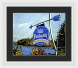 Lake Pocotopaug - Framed Print