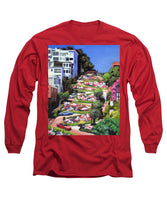 Lombard Street - San Francisco, California - Long Sleeve T-Shirt