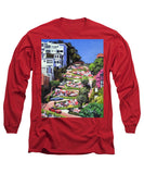 Lombard Street - San Francisco, California - Long Sleeve T-Shirt