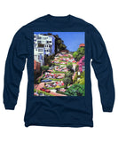 Lombard Street - San Francisco, California - Long Sleeve T-Shirt