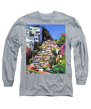 Lombard Street - San Francisco, California - Long Sleeve T-Shirt
