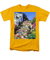 Lombard Street - San Francisco, California - Men's T-Shirt  (Regular Fit)