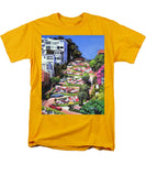 Lombard Street - San Francisco, California - Men's T-Shirt  (Regular Fit)
