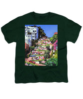 Lombard Street - San Francisco, California - Youth T-Shirt