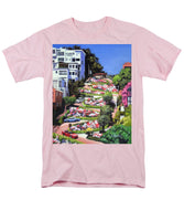 Lombard Street - San Francisco, California - Men's T-Shirt  (Regular Fit)