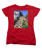 Lombard Street - San Francisco, California - Women's T-Shirt (Standard Fit)