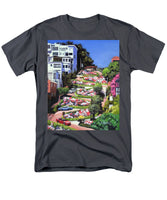 Lombard Street - San Francisco, California - Men's T-Shirt  (Regular Fit)