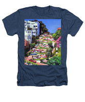 Lombard Street - San Francisco, California - Heathers T-Shirt