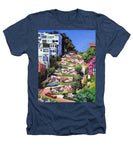 Lombard Street - San Francisco, California - Heathers T-Shirt